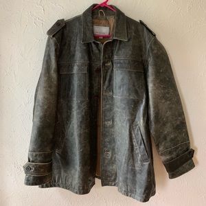 Vintage leather jacket